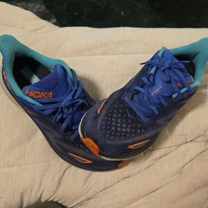 Hoka Women's Blue and Pink Athletic Shoes